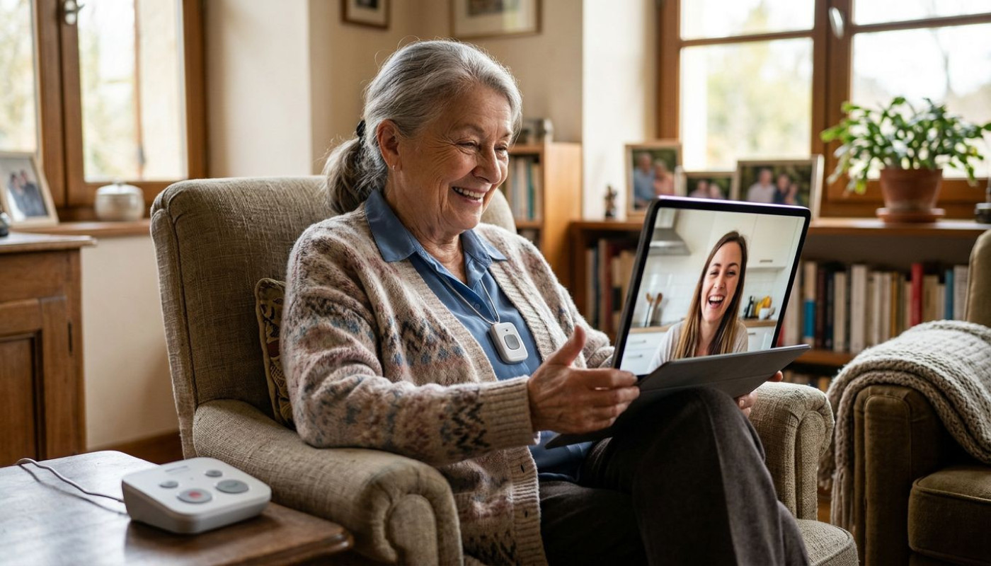Téléassistance connectée : un nouveau lien social pour nos aînés isolés